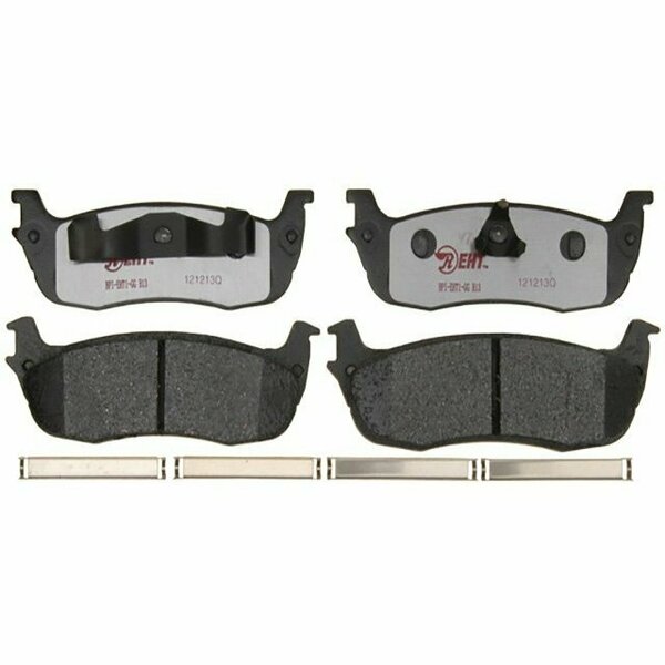 R/M Brakes BRAKE PADS OEM OE Replacement Hybrid Technology Includes Mounting Hardware EHT711H